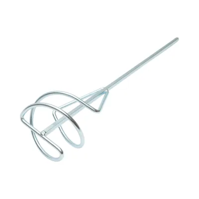 Paletta miscelatrice a spirale Breckner Germany – 400x80 mm con tija esagonale da 8 mm - immagine 2