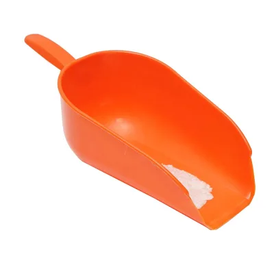 Paletta Sessola Alimentare in Policarbonato, 25x11x9cm, Arancione, Paletta per alimenti in policarbonato 25x11x9cm - immagine 3