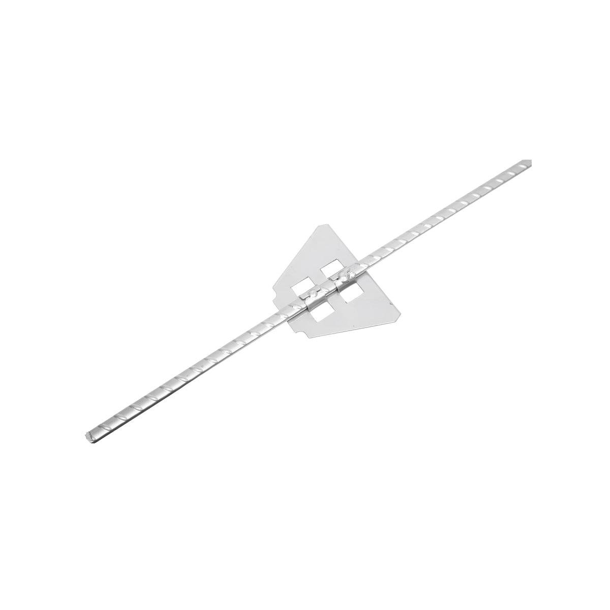Pali in ferro con isolatori per recinto elettrico, pali ferro 1080mm con isolatore testa 59x33mm + isolatore regolabile per recinzioni elettriche, Breckner Germany - immagine 6
