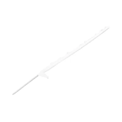 Pali per recinto elettrico, pali per recinzioni elettriche 8 Occhielli,1100 mm, colore Bianco, Breckner Germany - immagine 3