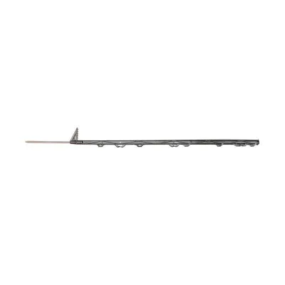 Pali per recinto elettrico, pali per recinzioni elettriche 8 Occhielli,1100 mm, colore Nero, Breckner Germany - immagine 2
