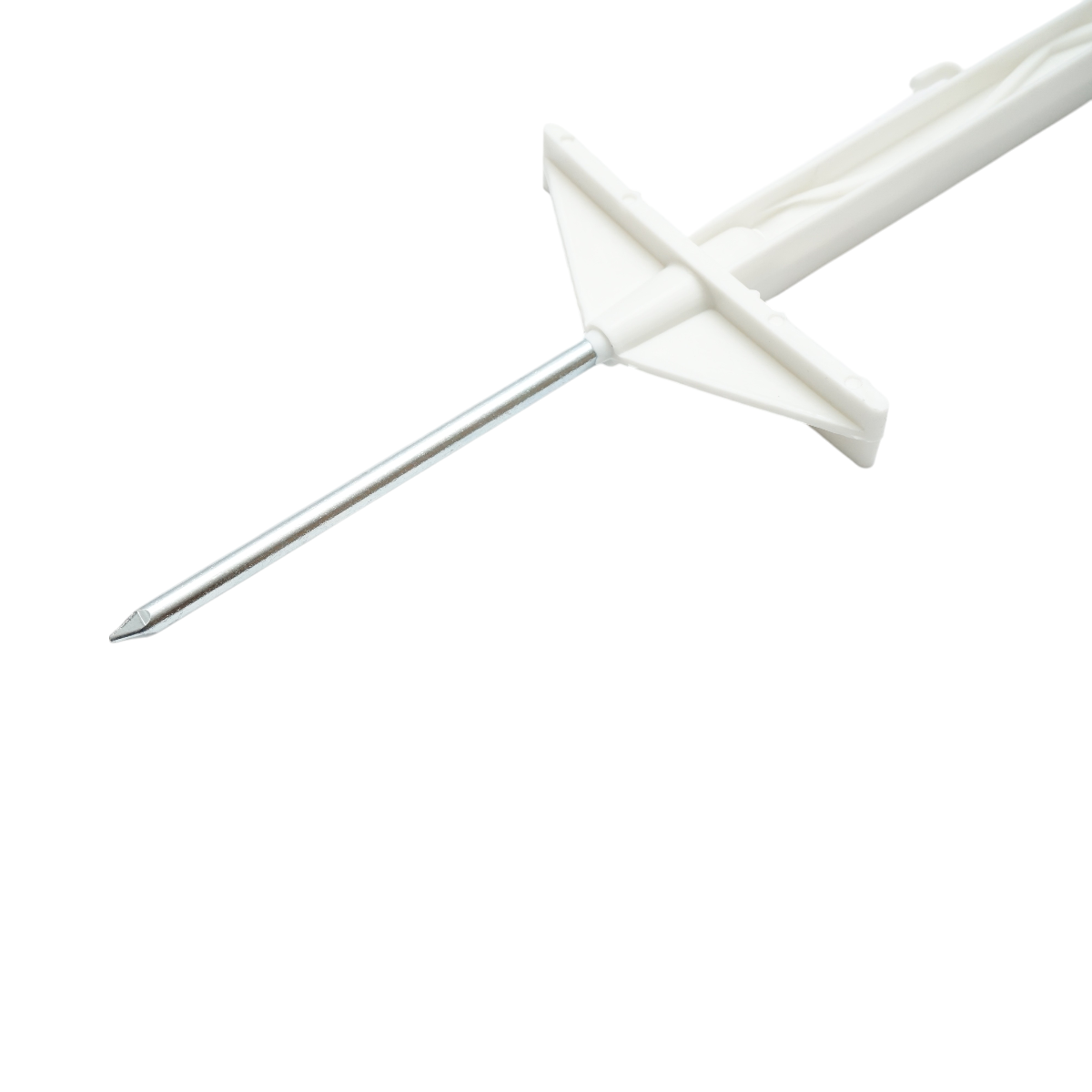 Palo in plastica bianca da 1050 mm per filo di recinzione elettrica Breckner Germany - immagine 5