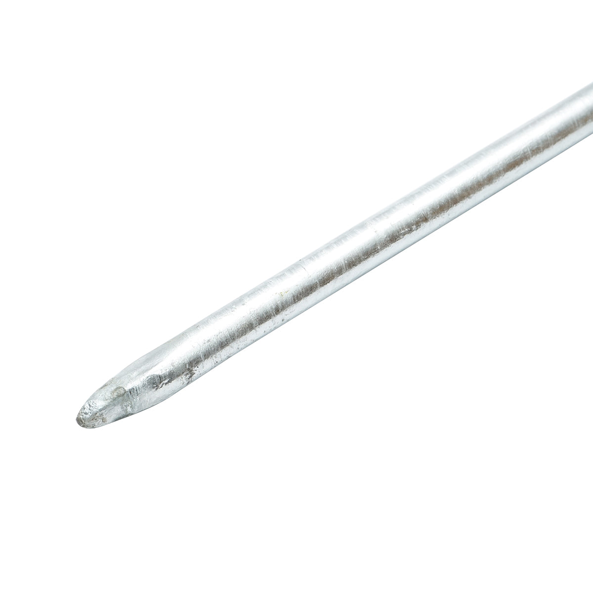 Palo, elettrodo di messa a terra zincato, 1220 mm, D13 mm, per recinzione elettrica, Breckner Germany - immagine 2