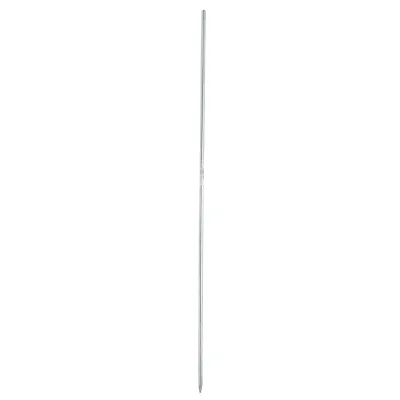 Palo, elettrodo di messa a terra zincato, 1220 mm, D13 mm, per recinzione elettrica, Breckner Germany