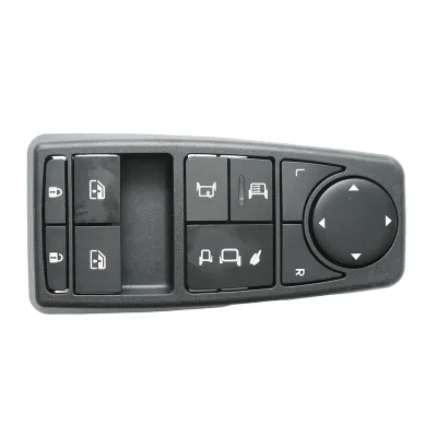 Pannello del modulo di controllo del finestrino della portiera, per camion MAN TGX, TGM, TGS codice OEM 81258067107, 81258067080, 81258067092 Breckner Germany - immagine 2