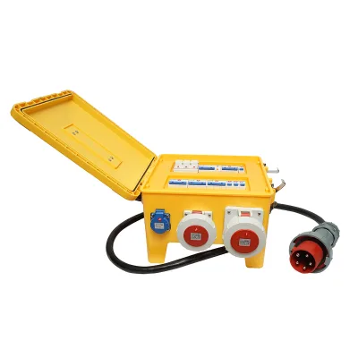 Pannello di gruppo prese portatili per organizzazione cantiere 2x415V/16A, 4x230V/16A, 1x415V/32A, 1x415V/63A, 370x340x330mm IP44/IP67 SUNTREE - immagine 4