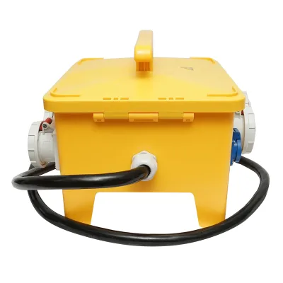 Pannello di gruppo prese portatili per organizzazione cantiere 2x415V/16A, 4x230V/16A, 1x415V/32A, 1x415V/63A, 370x340x330mm IP44/IP67 SUNTREE - immagine 3