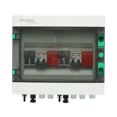 Pannello fusibile CC da 10 KW dotato di sistema ON/OFF GRID a 2 stringhe Breckner Germany - immagine 2