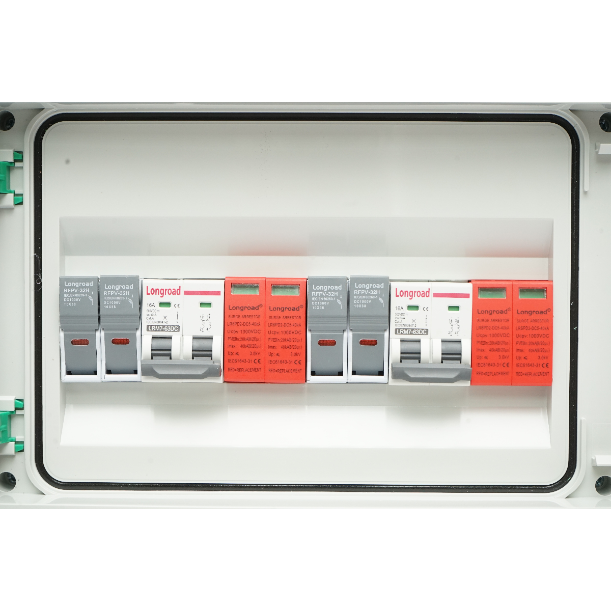 Pannello fusibile CC da 10 KW dotato di sistema ON/OFF GRID a 2 stringhe Breckner Germany - immagine 3