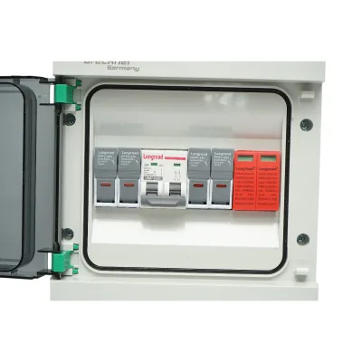 Pannello fusibile CC da 6 KW dotato di sistema ON/OFF GRID a 2 stringhe Breckner Germany - immagine 3