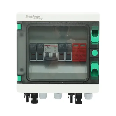 Pannello fusibile CC da 6 KW dotato di sistema ON/OFF GRID a 2 stringhe Breckner Germany - immagine 2