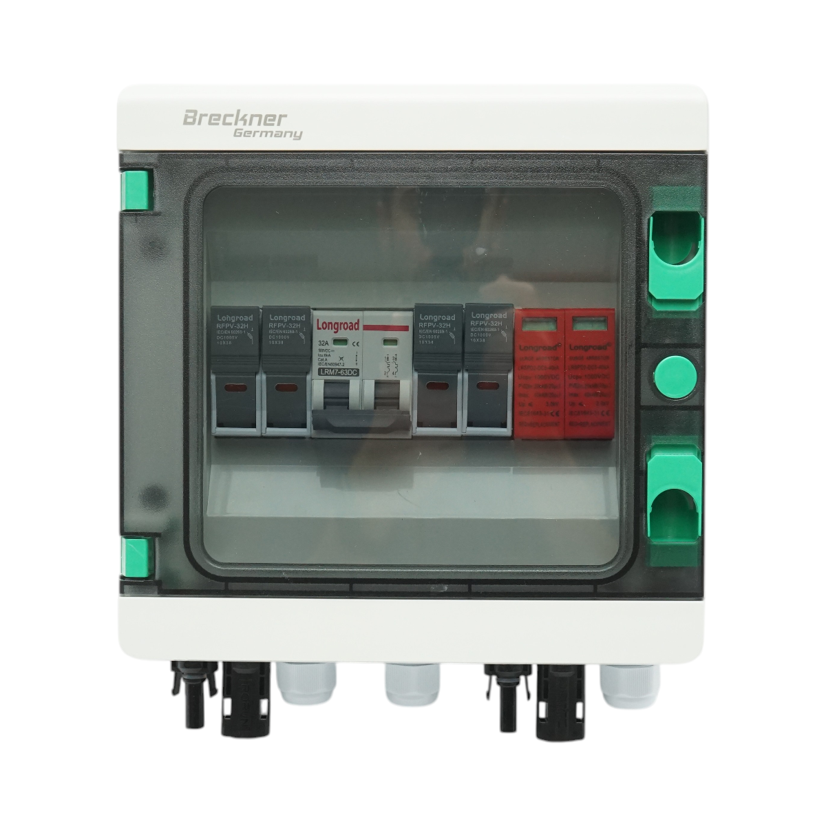 Pannello fusibile CC da 6 KW dotato di sistema ON/OFF GRID a 2 stringhe Breckner Germany - immagine 2