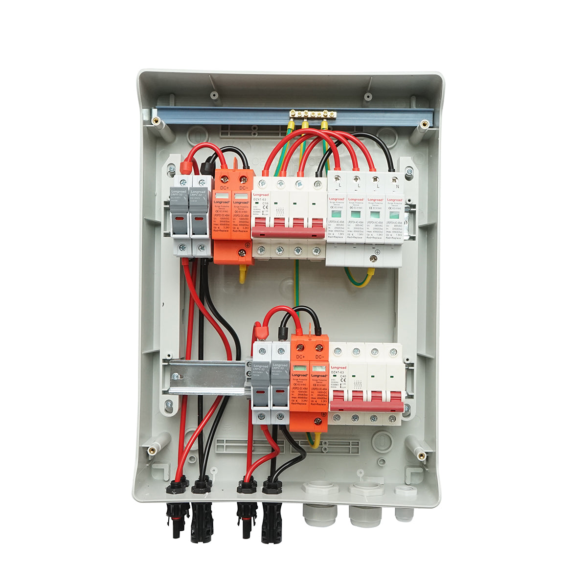 Pannello fusibile dotato di CC/CA per sistema 380V 5-10KW con inverter ON/OFF Grid prosumer - immagine 6
