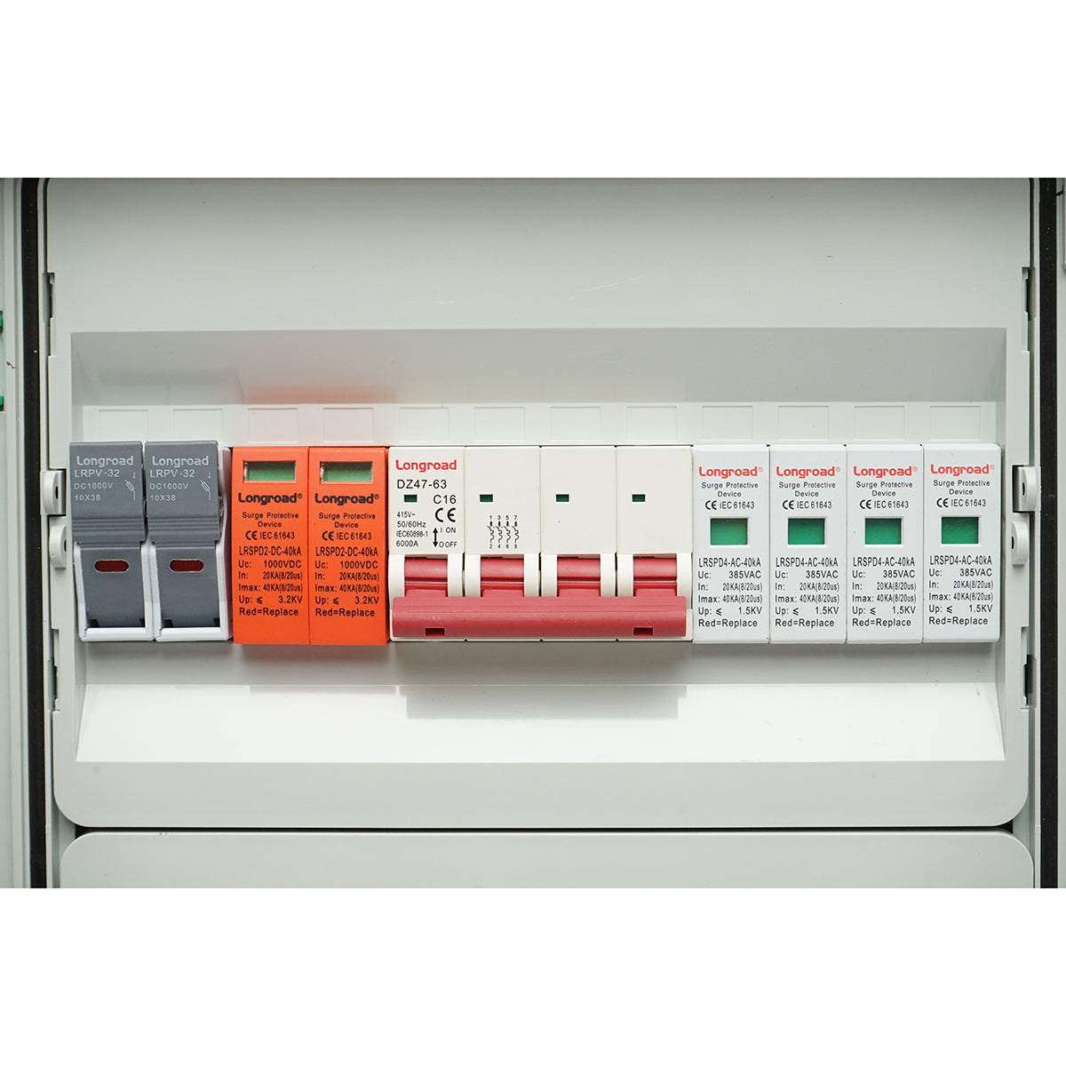 Pannello fusibile dotato di CC/CA per sistema 380V 5-10KW con inverter ON/OFF Grid prosumer - immagine 2