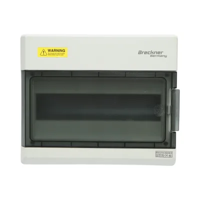 Pannello fusibili applicato 1 fila, 12 moduli IP66 Breckner Germany