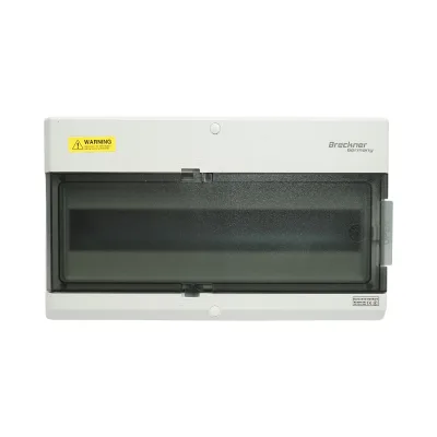 Pannello fusibili applicato 1 fila, 18 moduli IP66 Breckner Germany