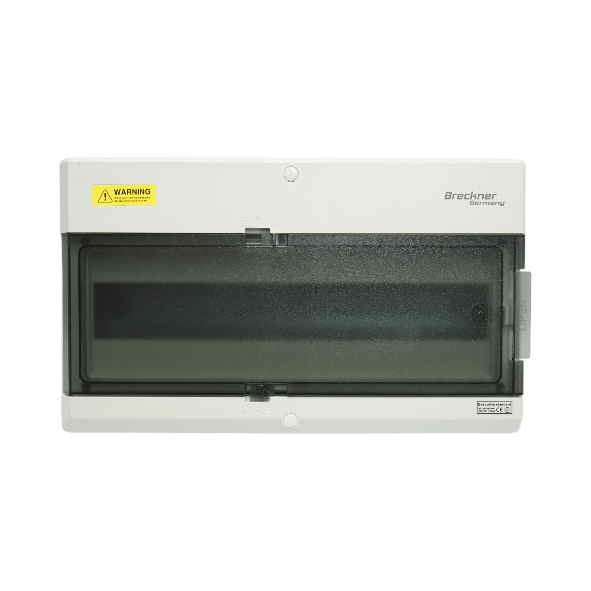 Pannello fusibili applicato 1 fila, 18 moduli IP66 Breckner Germany