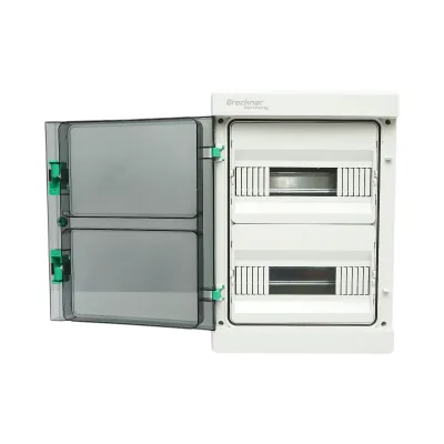 Pannello fusibili PT a 2 file, 24 moduli, IP65, montaggio superficiale Breckner Germany - immagine 2