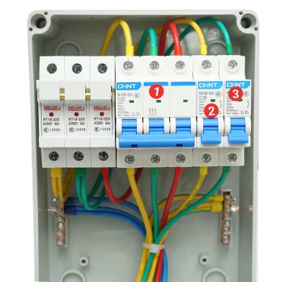 Pannello gruppo prese per organizzazione cantiere 1x415V/32A, 2x230V/16A, 260x170x140mm IP44/IP66 SUNTREE - immagine 4
