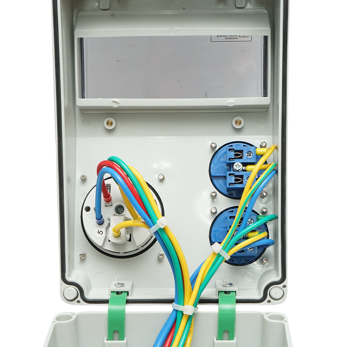 Pannello gruppo prese per organizzazione cantiere 1x415V/32A, 2x230V/16A, 260x170x140mm IP44/IP66 SUNTREE - immagine 5
