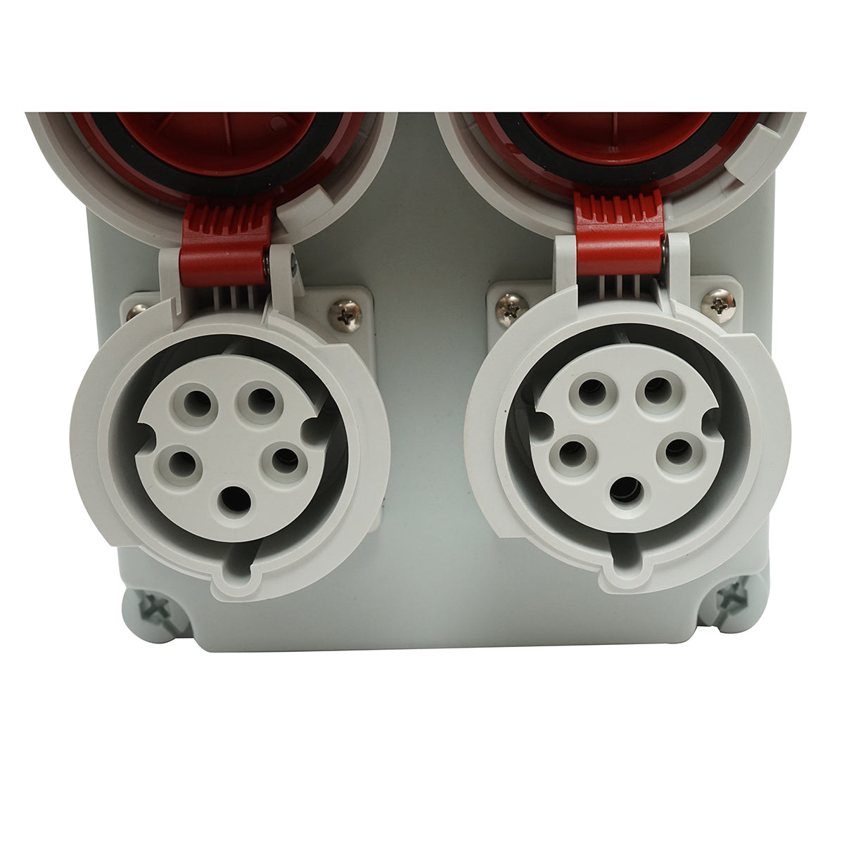 Pannello gruppo prese per organizzazione cantiere 2x400V/32A, 6 moduli, 340x220x160mm IP67 SUNTREE - immagine 6