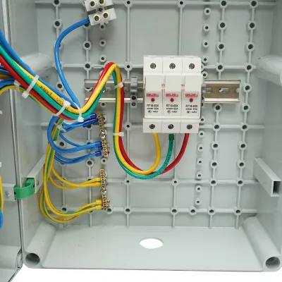 Pannello gruppo prese per organizzazione cantiere 3x415V/32A, 3x250V/16A, 10 moduli, 540x360x180mm IP67 SUNTREE - immagine 4