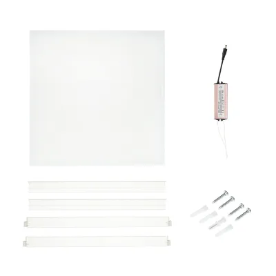 Pannello LED con cornice 220V/40W 3200lm/6400K 600x600mm con driver 600mA