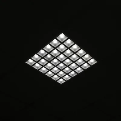 Pannello LED Slim 48W, 220V, 6500K, IP20, 595x595x20mm per soffitto a cassettoni - immagine 3