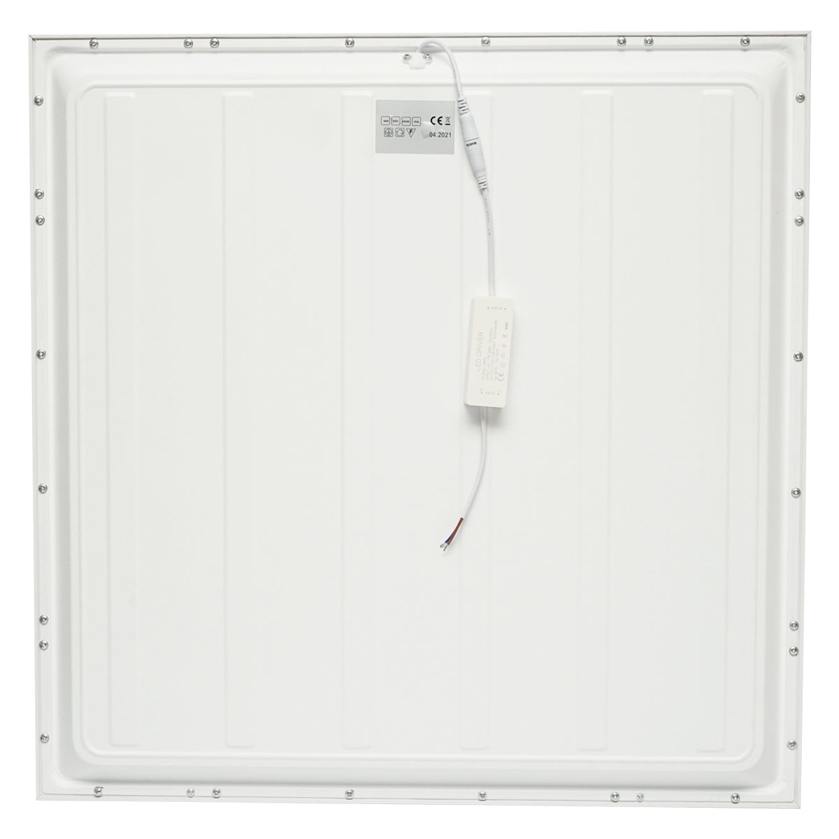 Pannello LED Slim 48W, 220V, 6500K, IP20, 595x595x20mm per soffitto a cassettoni - immagine 6