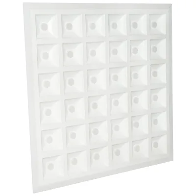 Pannello LED Slim 48W, 220V, 6500K, IP20, 595x595x20mm per soffitto a cassettoni