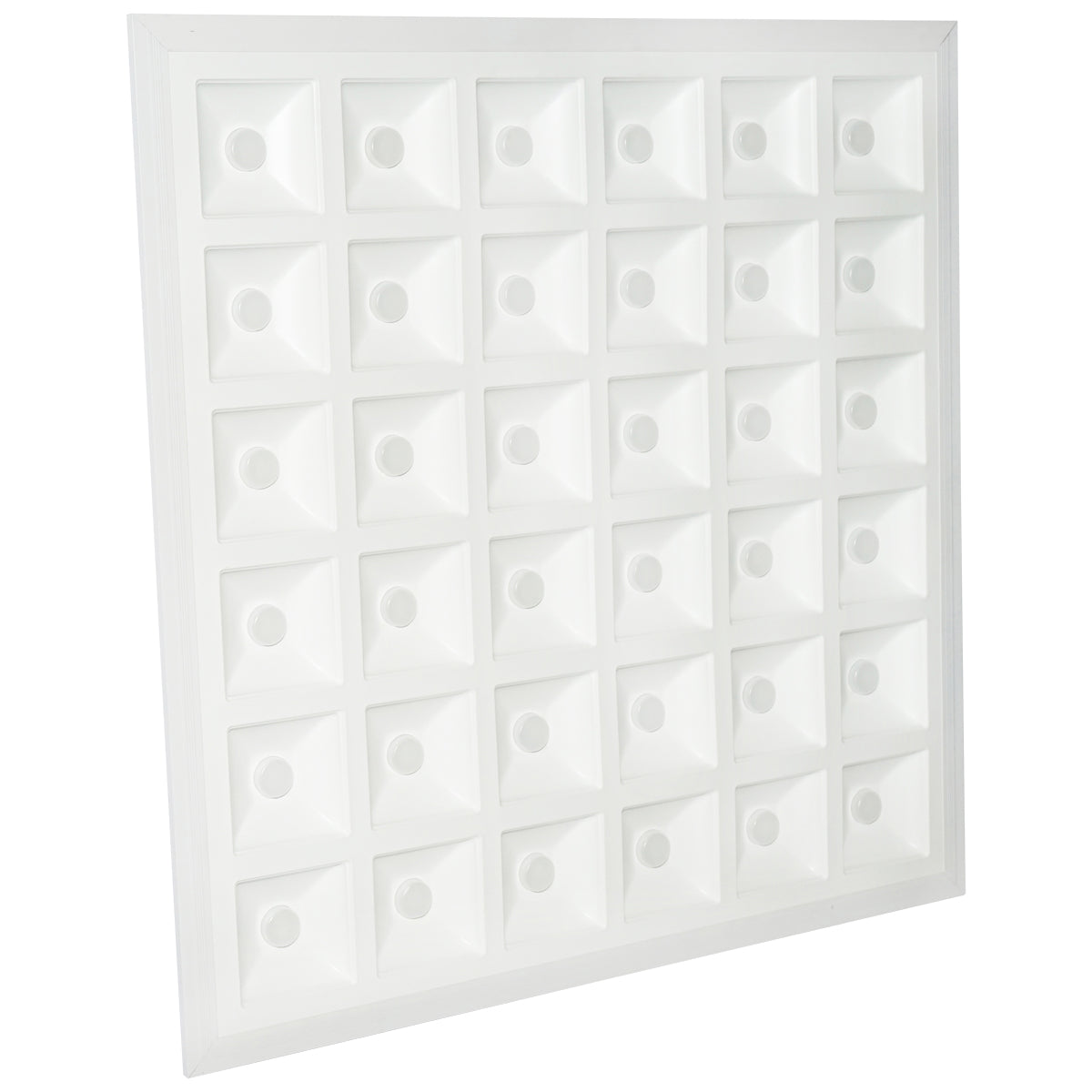 Pannello LED Slim 48W, 220V, 6500K, IP20, 595x595x20mm per soffitto a cassettoni