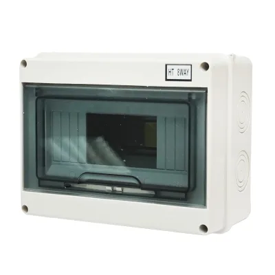 Pannello portafusibili applicato 1 fila, 8 moduli 215x210x100mm IP65 - immagine 2
