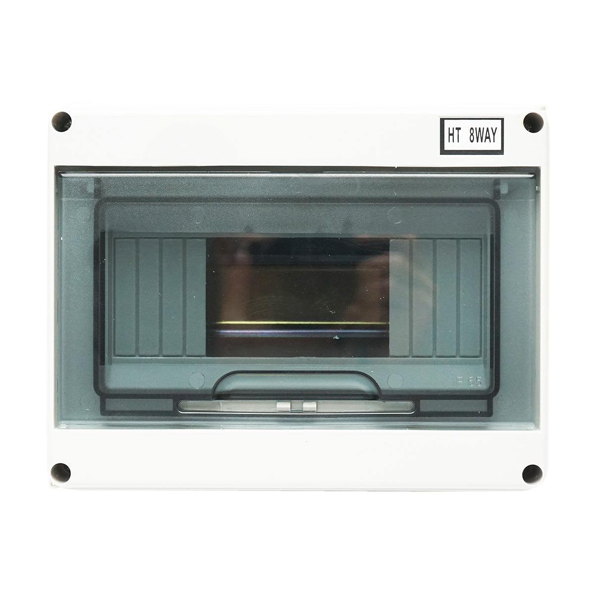 Pannello portafusibili applicato 1 fila, 8 moduli 215x210x100mm IP65