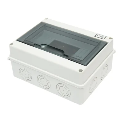 Pannello portafusibili applicato 1 fila, 8 moduli 215x210x100mm IP65 - immagine 3