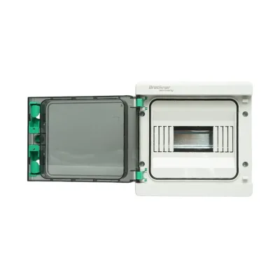 Pannello portafusibili applicato PT 1 fila, 8 moduli IP65 Breckner Germany - immagine 2