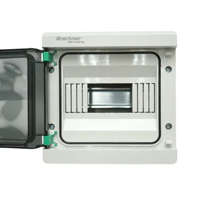 Pannello portafusibili applicato PT 1 fila, 8 moduli IP65 Breckner Germany - immagine 4