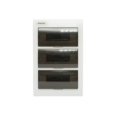 Pannello portafusibili da incasso 36 moduli 440x260x95mm IP40 Breckner Germany