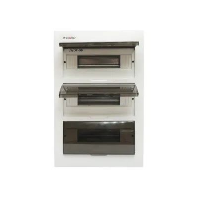 Pannello portafusibili da incasso 36 moduli 440x260x95mm IP40 Breckner Germany - immagine 2