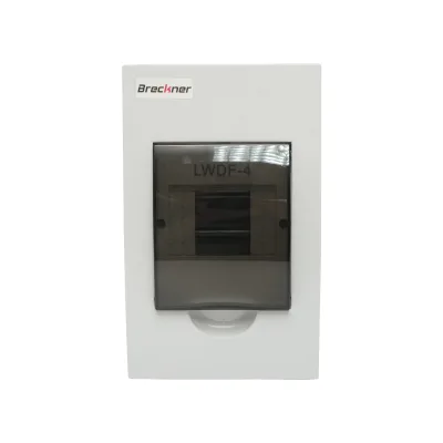 Pannello portafusibili da incasso 4 moduli 200x115x85mm IP40 Breckner Germany