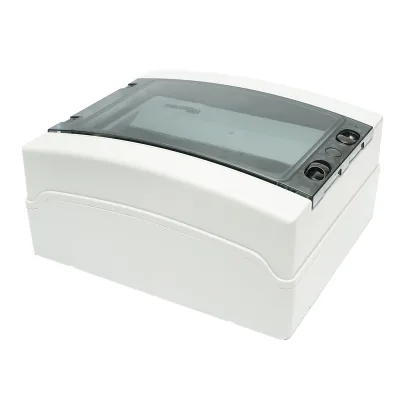 Pannello portafusibili da superficie 1 fila, 12 moduli 295x255x130mm IP65 Breckner Germany - immagine 3