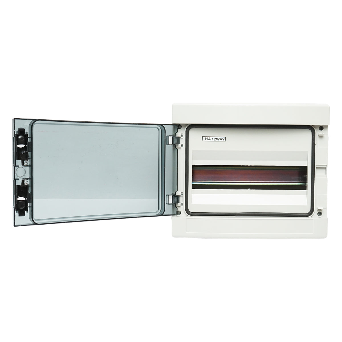 Pannello portafusibili da superficie 1 fila, 12 moduli 295x255x130mm IP65 Breckner Germany - immagine 4