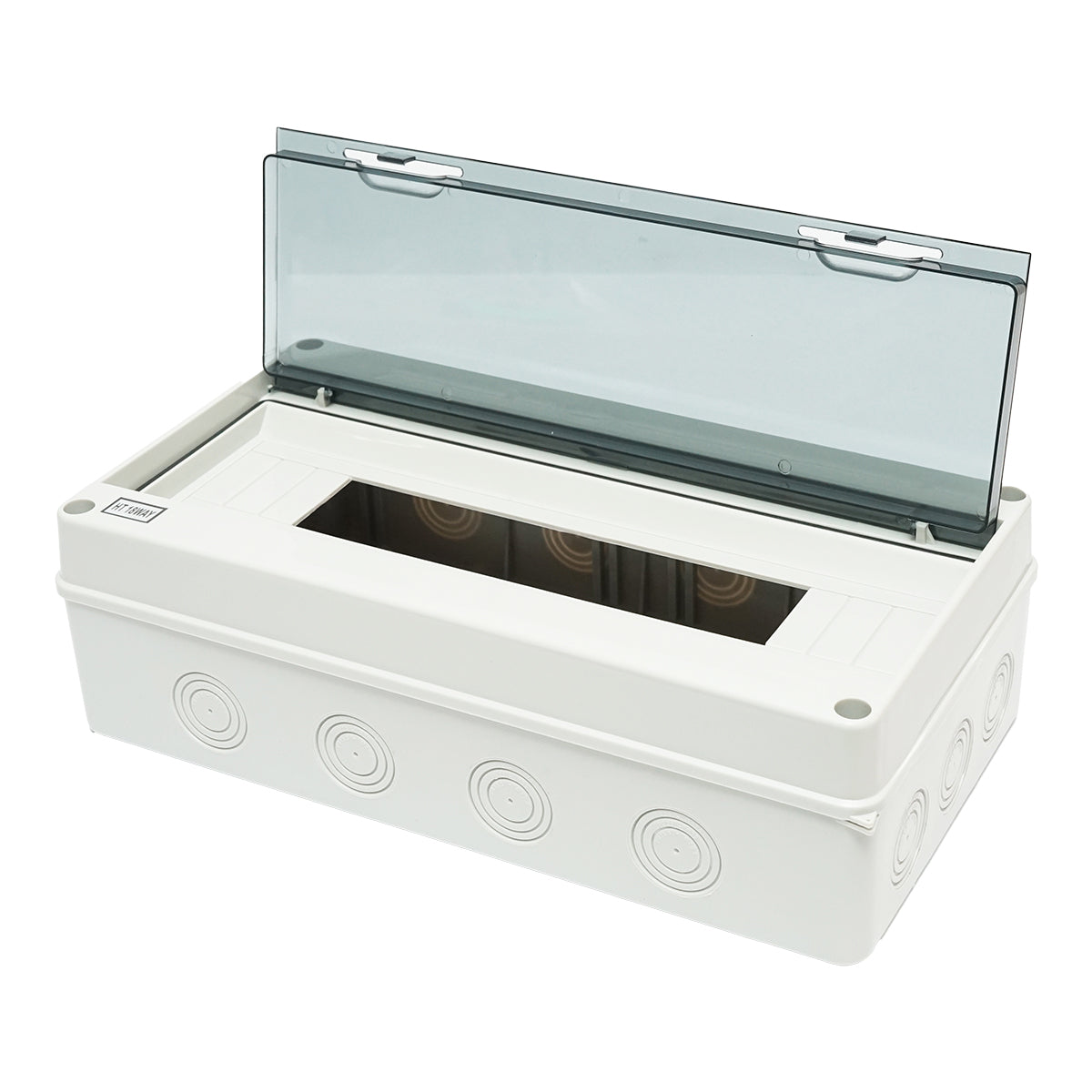 Pannello portafusibili da superficie 1 fila, 18 moduli 365x280x110mm IP65 - immagine 3