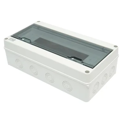 Pannello portafusibili da superficie 1 fila, 18 moduli 365x280x110mm IP65 - immagine 2