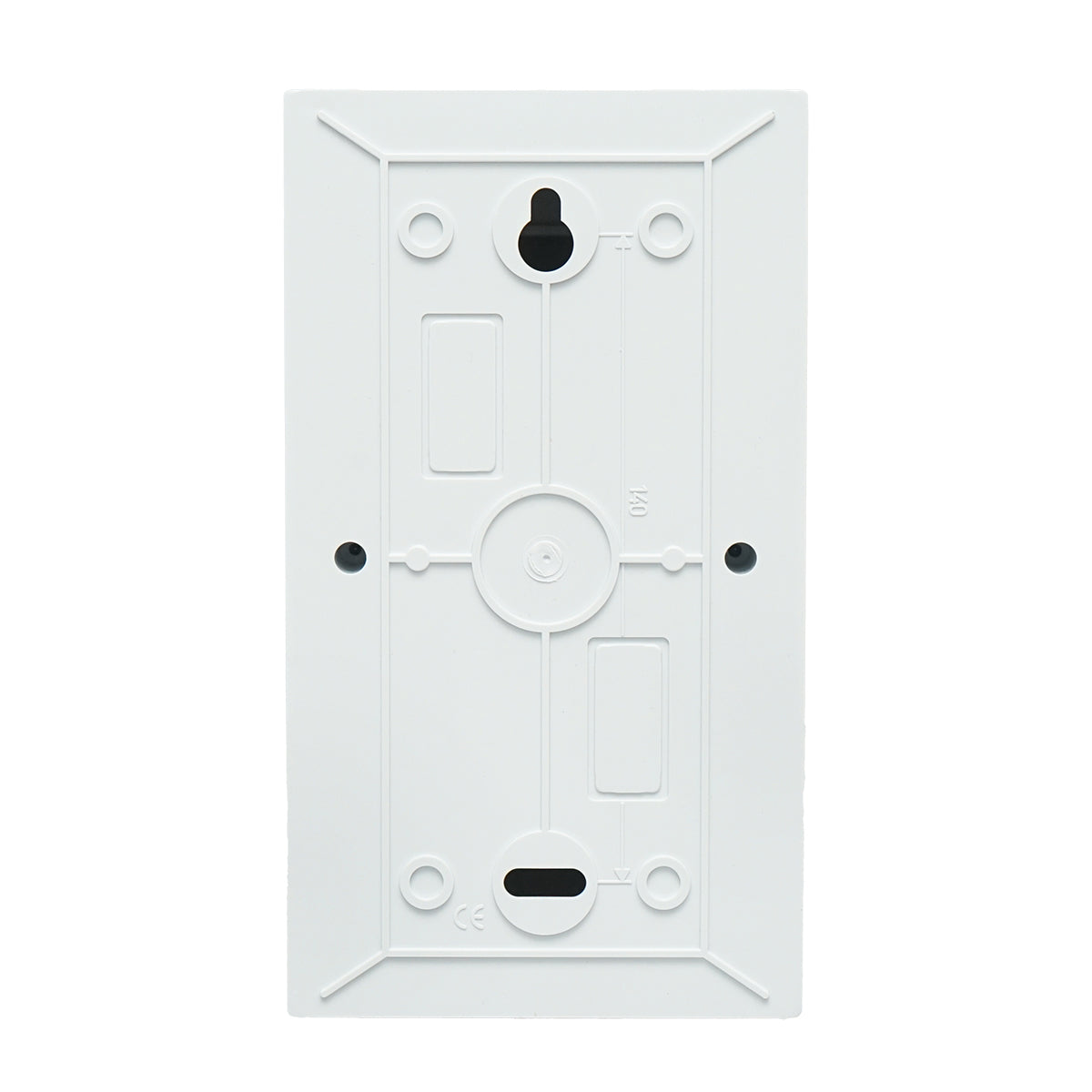 Pannello portafusibili da superficie 1 fila, 4 moduli 200x155x95mm IP40 - immagine 2