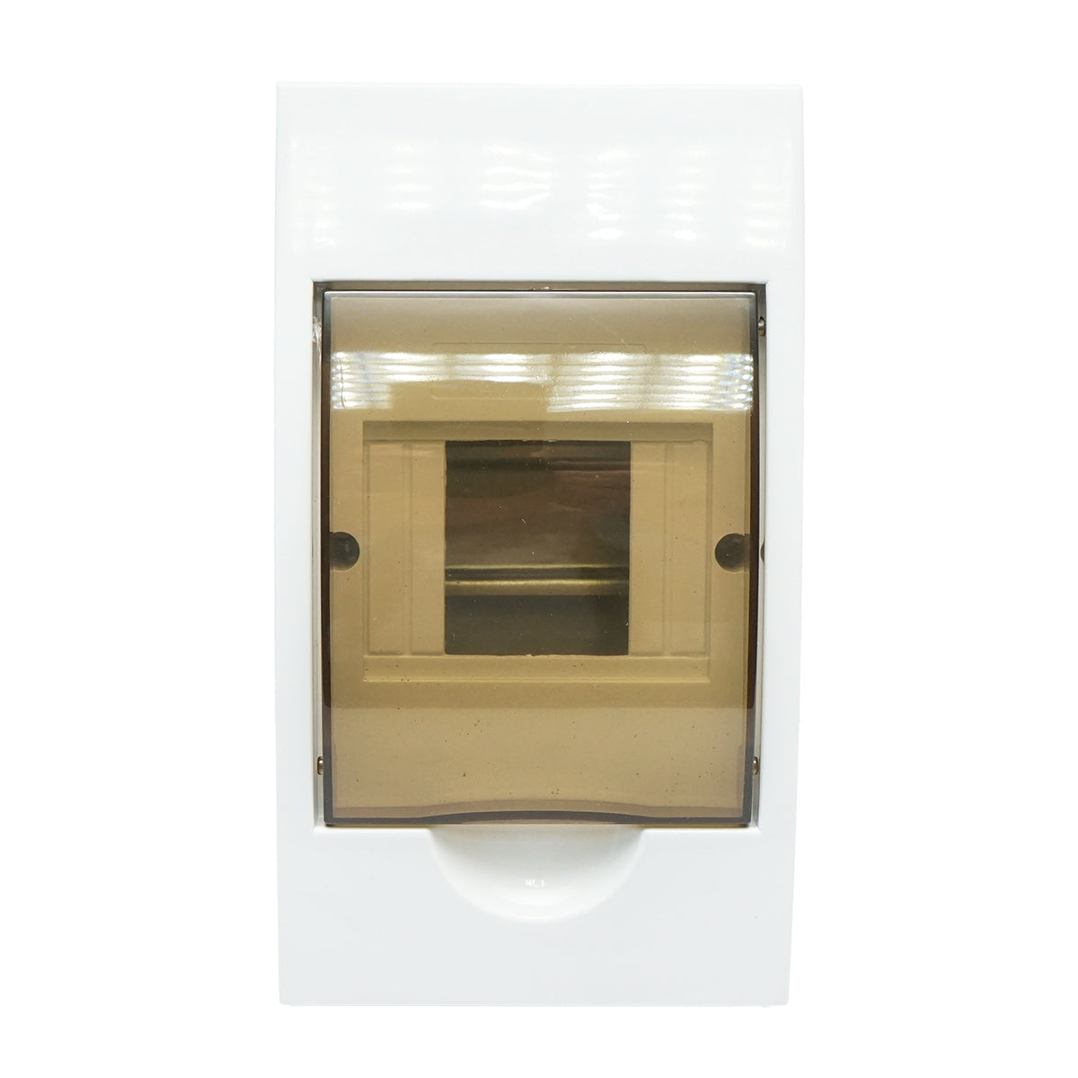 Pannello portafusibili da superficie 1 fila, 4 moduli 200x155x95mm IP40