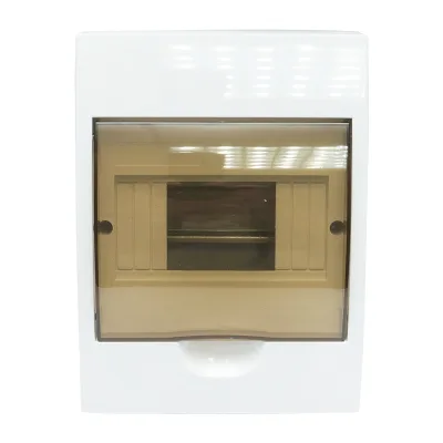 Pannello portafusibili da superficie 1 fila, 6 moduli 200x145x95mm IP40