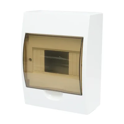Pannello portafusibili da superficie 1 fila, 6 moduli 200x145x95mm IP40 - immagine 2
