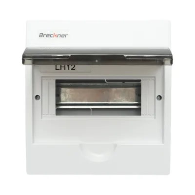 Pannello portafusibili da superficie 1 fila, 8 moduli 200x185x95mm IP40 Breckner Germany - immagine 2