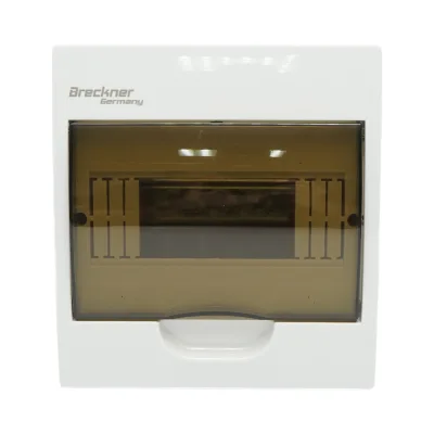 Pannello portafusibili da superficie 8 moduli 200x185x95mm IP40 Breckner Germany