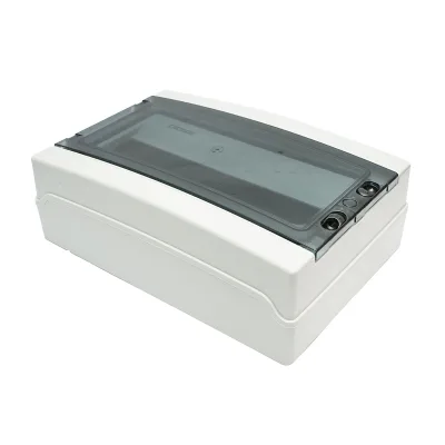 Pannello portafusibili da superficie, 1 fila, 18 moduli, IP65, 285x410x140mm Breckner Germany - immagine 3